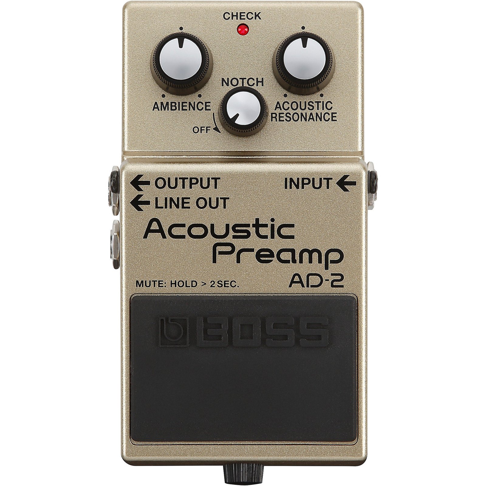ad2-1 Boss AD-2 Acoustic Preamp Pedal - Image 1