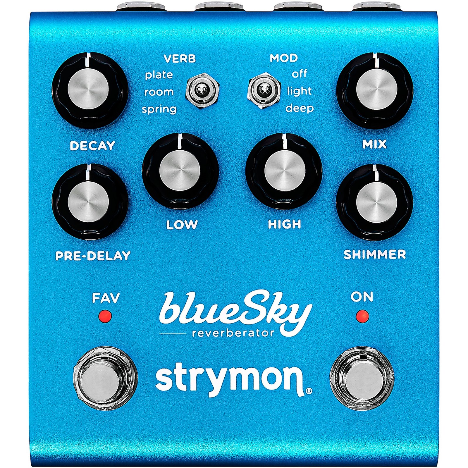 blueskyv2-1 Strymon blueSky V2 Reverberator Pedal - Image 1