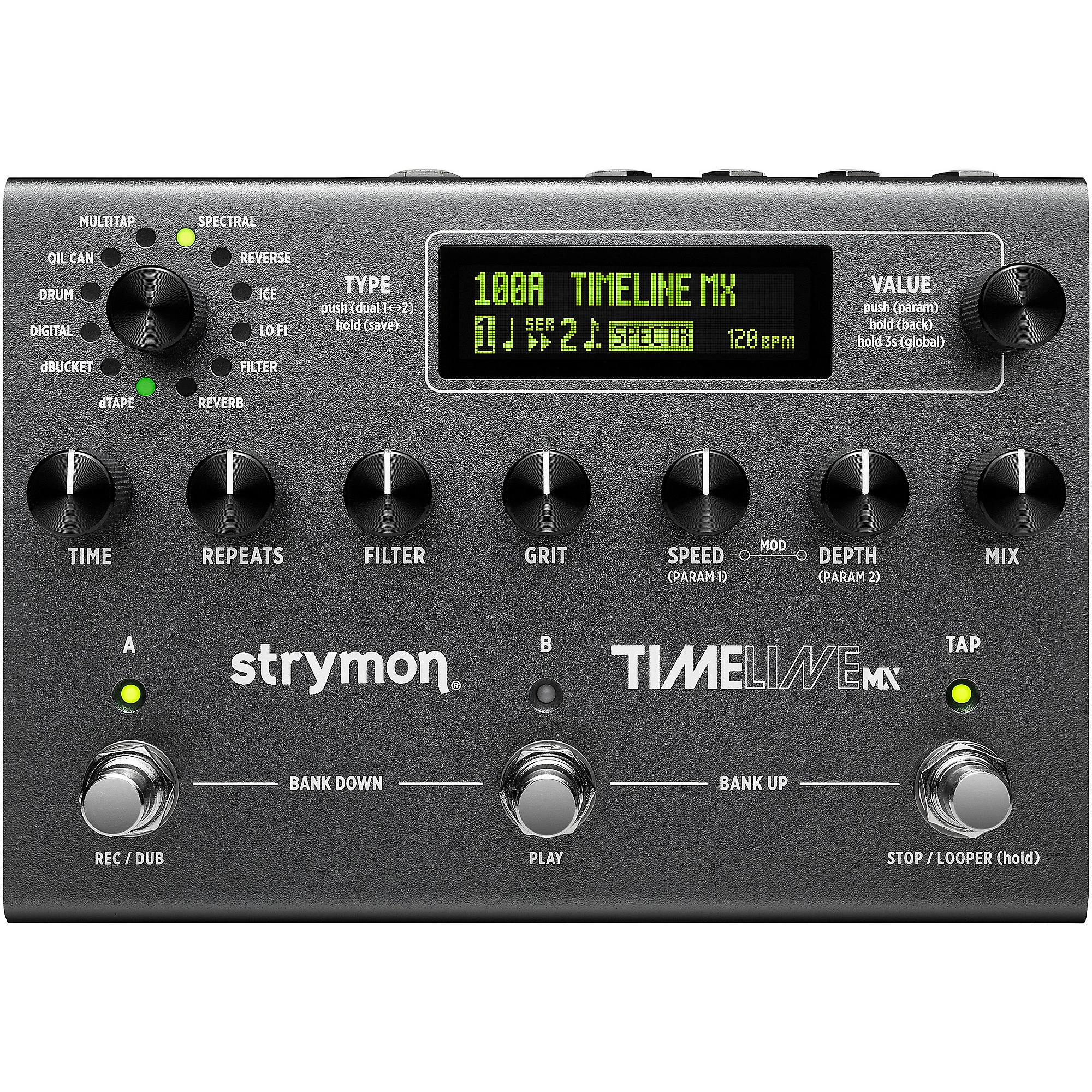 timelinemx-1 Strymon TimeLine MX Multi-delay Workstation Pedal - Image 1